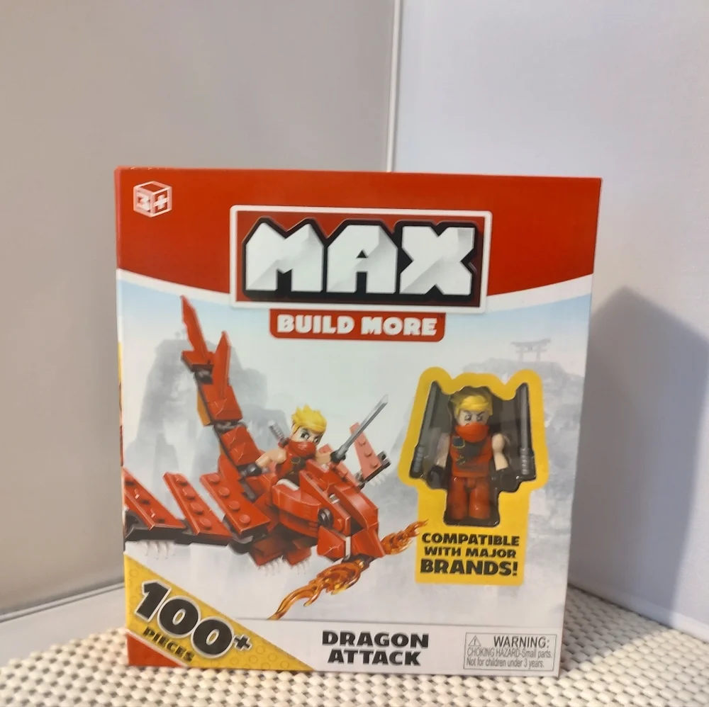 Max Build More Dragon Attack NWT Building Toy Set Lego Compatible